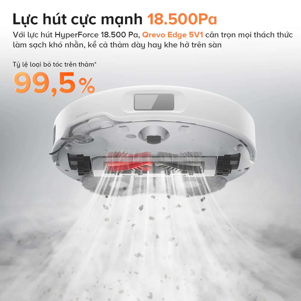 Robot hút bụi Roborock Qrevo EDGE 5V1
