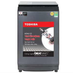Máy giặt cửa trên Toshiba Inverter lồng đứng 12 kg AW-DUK1300KV(MK)