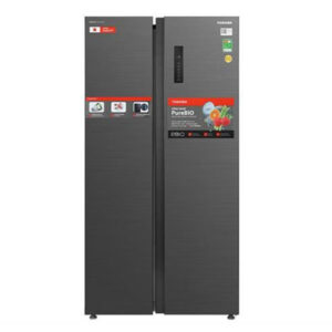Tủ lạnh Toshiba Inverter 555 lít Side By Side GR-RS696WI-PMV(60)-AG