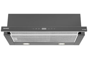 Máy hút mùi âm tủ màu xám 70cm GrandX GX H70F58G