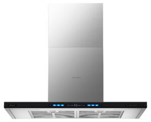 Máy hút mùi áp tường chữ T Inox kính đen 70cm GrandX GX H70T78B (GX H70T78SB)