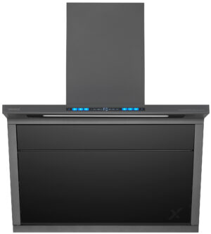 Máy hút mùi áp tường kính vát mở cửa tự động 70cm GrandX GX H70T88G(GX H70T88M)