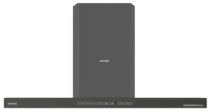 Máy hút mùi áp tường chữ T màu xám Titan 90cm GrandX GX H90C69G(GX H90T69G)