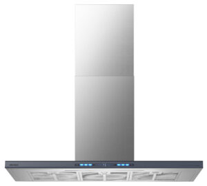 Máy hút mùi áp tường chữ T Inox kính xám 90cm GrandX GX H90T78G(GX H90T78SG)