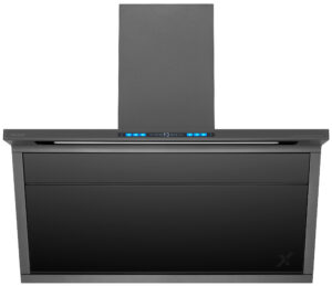 Máy hút mùi áp tường kính vát mở cửa tự động 90cm GrandX GX H90T88G(GX H90T88M)