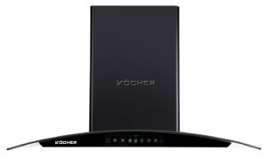 Máy hút mùi áp tường màu đen 70cm Kocher K-226V