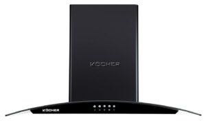 Máy hút mùi áp tường màu đen 70cm Kocher K-8070V