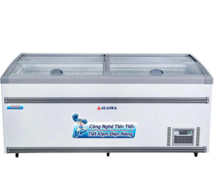 Tủ đông mặt kính phẳng 650 lít Alaska KT-650