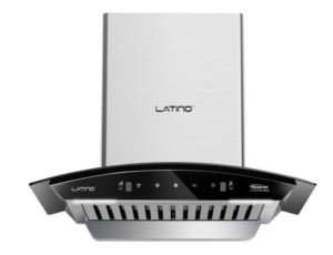 Máy hút mùi kính cong Latino LT-KC700 Silver 70cm