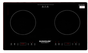 Bếp 2 vùng nấu điện từ Sunhouse SHB9101S 3600W