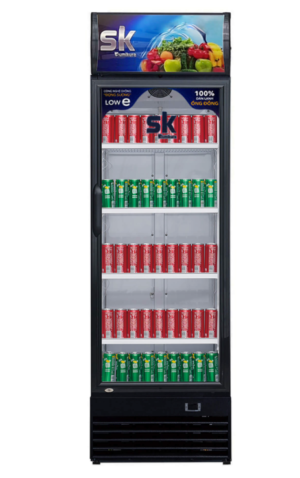 Tủ mát Sumikura SKSC-400IFC Inverter màu đen 400 lít