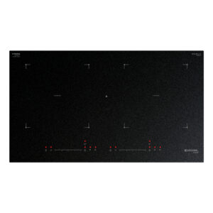 Bếp từ đôi âm Kocher X NANO 6 Eurokera Black Matte 4000W