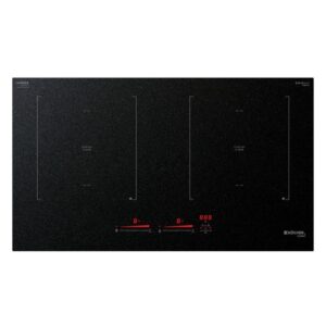 Bếp từ đôi âm Kocher X NANO 8 PLUS Eurokera Black Matte 4000W