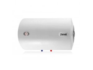 Bình nóng lạnh gián tiếp Ferroli chống giật Aqua 50 lít ngang