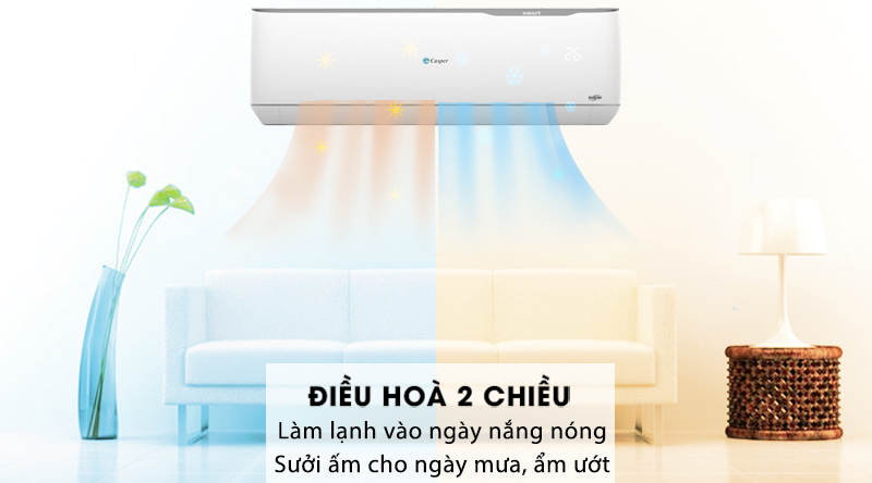 Máy lạnh 2 chiều Casper Inverter 1.5 HP GH-12TL32