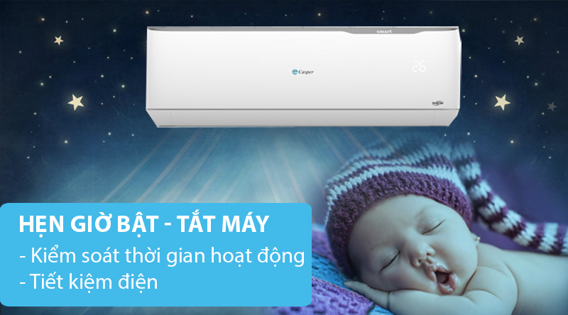 Máy lạnh 2 chiều Casper Inverter 1.5 HP GH-12TL32