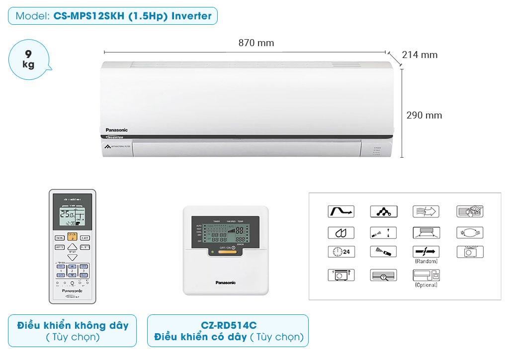 dieu-hoa-multi-panasonic-CSMPS12SKH-12000btu