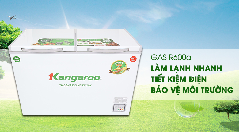 Tủ đông Kangaroo 252 lít KG 400NC2