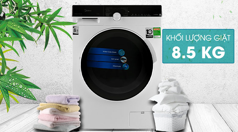 Máy giặt Midea Inverter 8.5 Kg MFK85-1401WK
