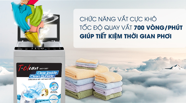 Máy giặt TCL 9 Kg TWA90-B302GM