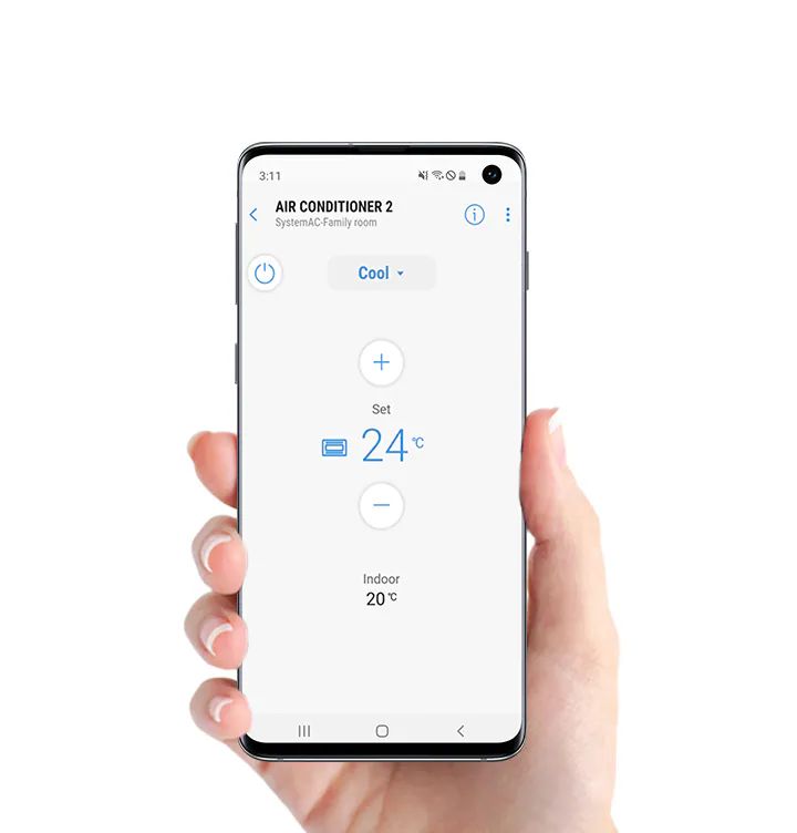 Có thể kết nối điện thoại với dàn lạnh qua ứng dụng SmartThings