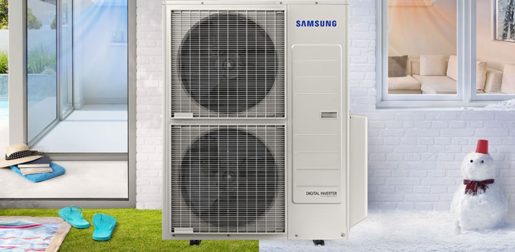 Samsung AJ125TXJ5KH/EA có thiết kế mới, độc đáo, kích thước khá nhỏ gọn có thể lắp đặt ở nhiều vị trí