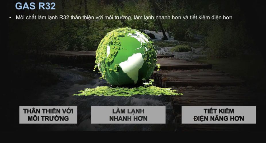 Sử dụng môi chất lạnh thế hệ mới R32