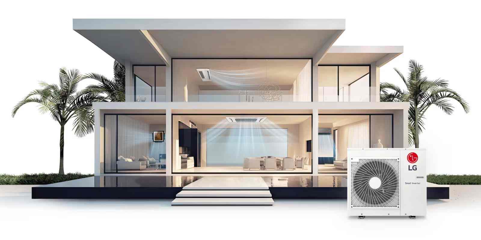 Tổng quan thiết kế dàn nóng Multi LG Z4UQ36GFD0