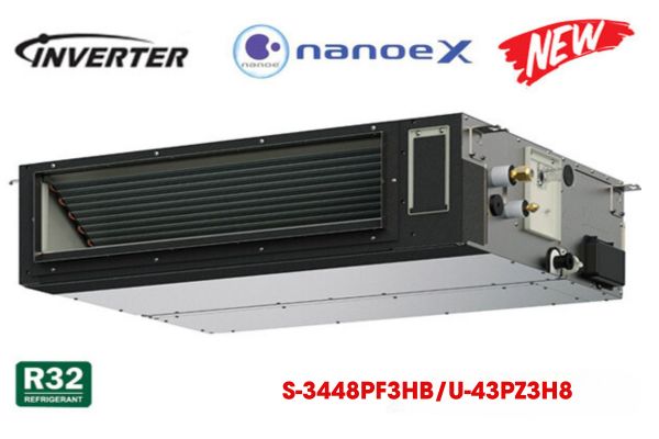 Điều hòa nối ống gió Panasonic S-3448PF3HB/U-43PZ3H8 43000BTU 2 chiều inverter