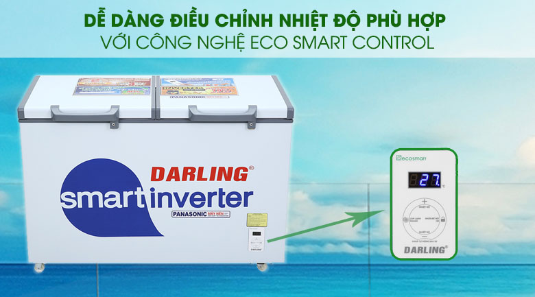 Tủ đông Darling Inverter 270 lít DMF-3799 ASI