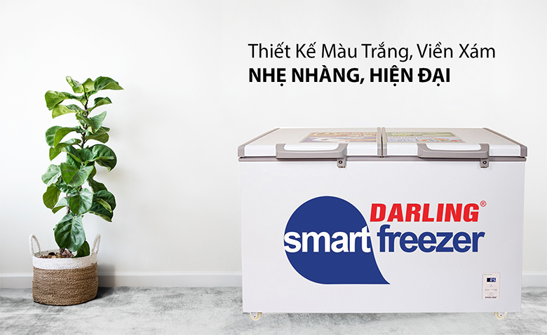 Tủ Đông Darling 2 ngăn 370 Lít DMF-4699 WS-2