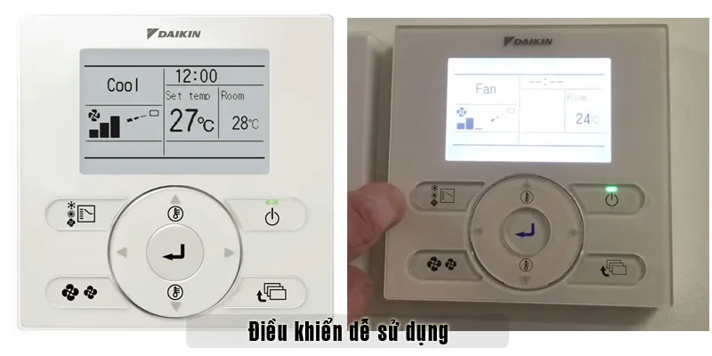  Điều hòa âm trần Daikin 21000BTU 2 chiều inverter FCF60CVM/RZA60DV2V
