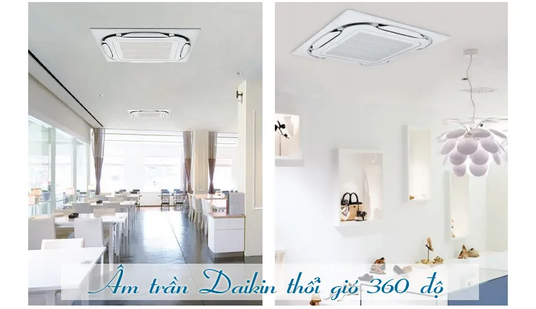 Điều hòa âm trần Daikin 21.000BTU 1 chiều inverter FCF60CVM/RZF60DVM