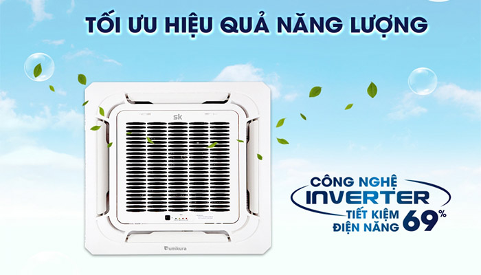 Điều hòa âm trần 28000BTU Sumikura inverter 1 chiều APC-280/DC