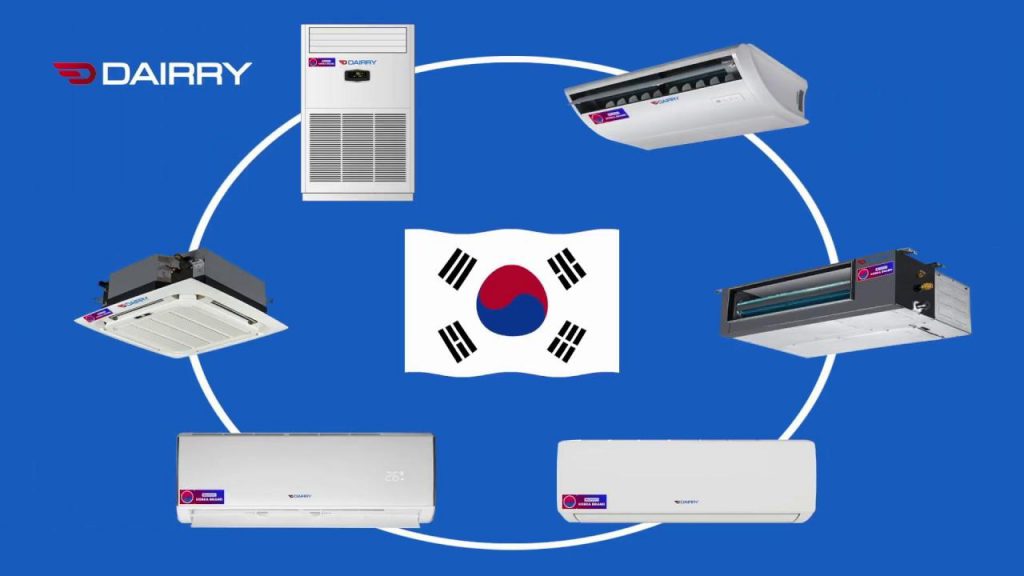 Điều hòa âm trần Dairry 36000BTU 2 chiều C-DR36KH